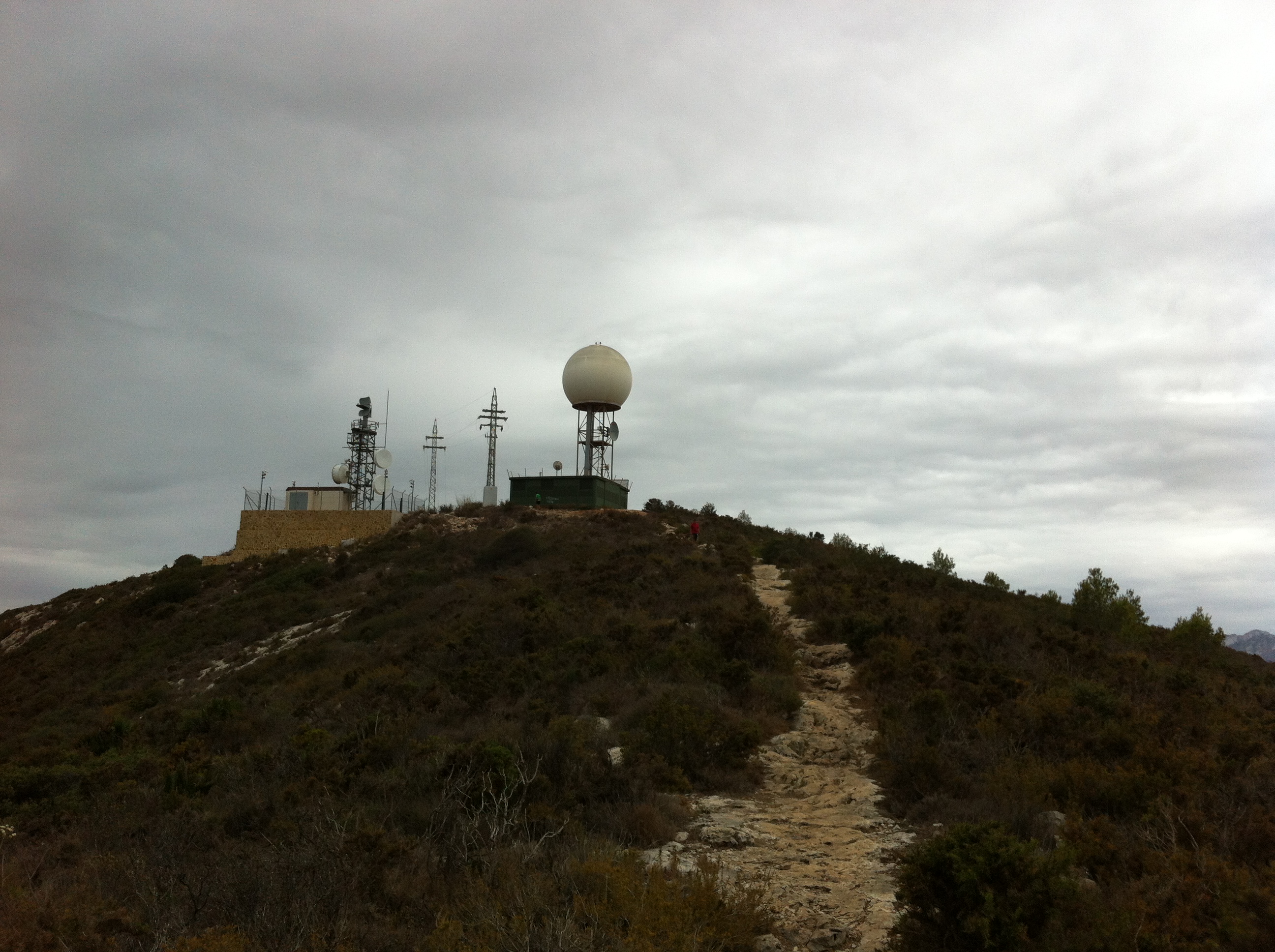 Radar montaña de Cullera