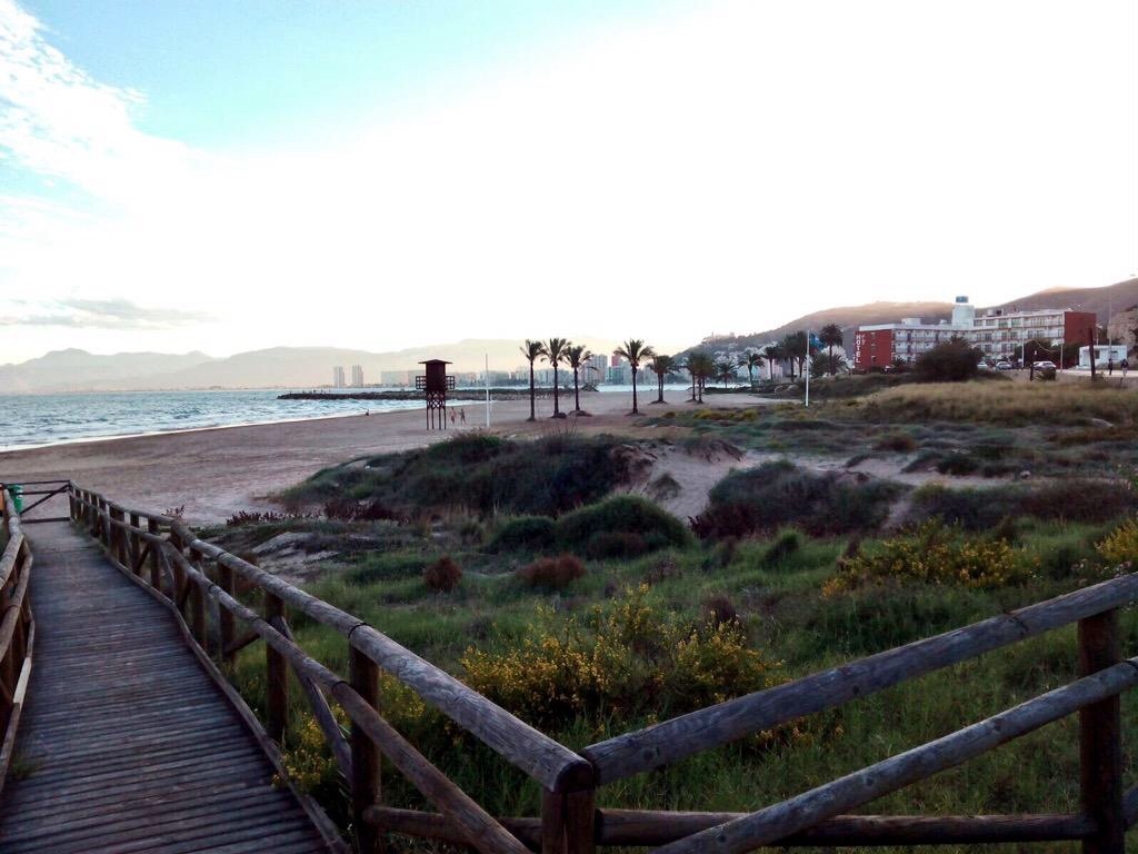 Playa de Cap Blanc en el Faro de Cullera